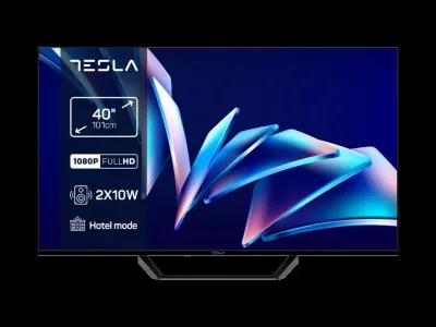 Tesla 40E365BF телевизор 40" FHD, чёрный