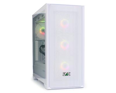 UGD Crate Tracer 2234 Kućište za desktop računar Mid Tower 4xRGB kulera, Belo