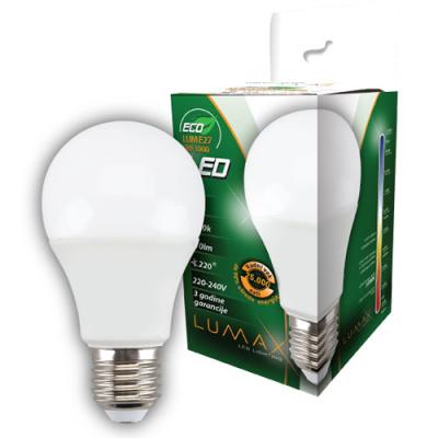 LUMAX LUME27-9W LED Sijalica ECO 3000K 810 lm