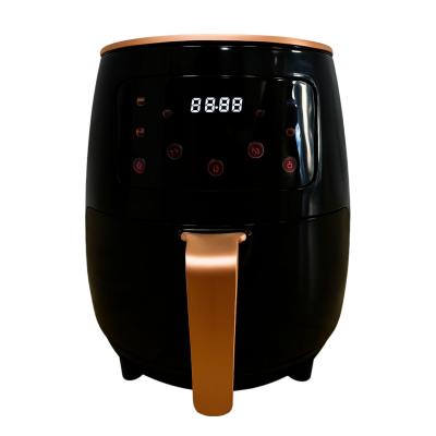 Quantek Q1301BK Friteza na vruć vazduh sa tajmerom LCD 6L 1600W, Crna