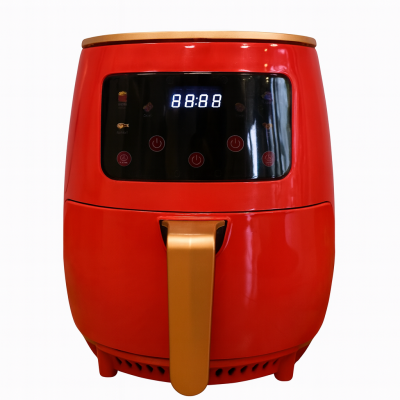 Quantek Q1301RD Air fryer sa tajmerom LCD 6L 1600W, Crvena