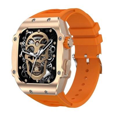 Смарт-часы MADOR AK55 оранжевые