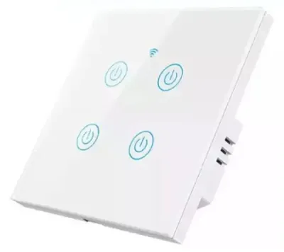 Gembird ZIGBEE-SMART-4 GANG-RSH-SP004-EU Pametni kućni prekidač, Beli