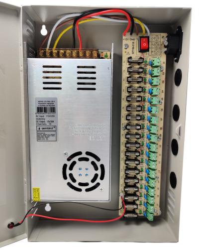 Gembird NAPRK-12V/30A-18CH Napajanje sa ključem 2A/CH