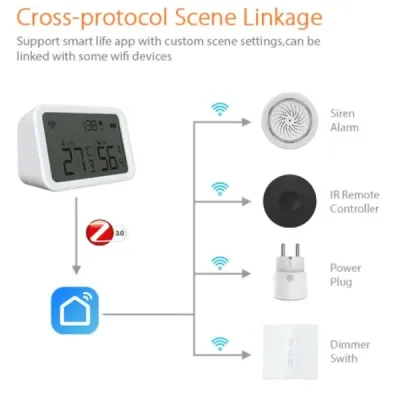 Gembird ZIGBEE-SMART-TEMPERATURE-HS05 Bežicni senzor temperature i vlažnosti
