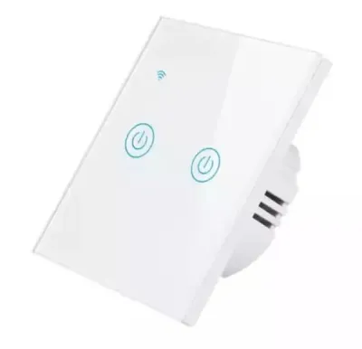 Gembird ZIGBEE-SMART-2 GANG-RSH-SP002-EU Pametni kućni prekidač, Beli