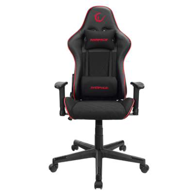 Rampage KL-R16 gaming chair, black-red