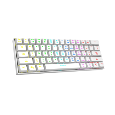 Rampage KB-RX63 B-ATOM игровая клавиатура Bluetooth, белая
