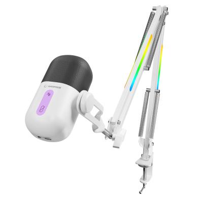 Rampage ARPEJ gaming microphone, white