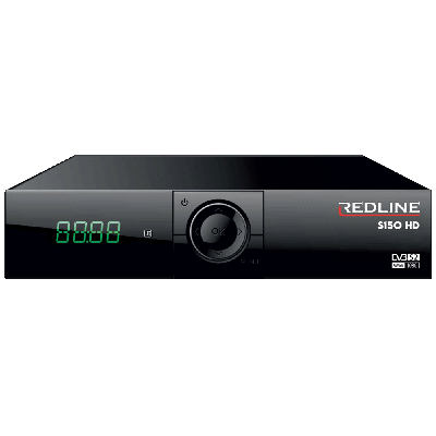 Redline S-150 HD Prijemnik satelitski DVB-S2 Full HD HDMI USB, Crni
