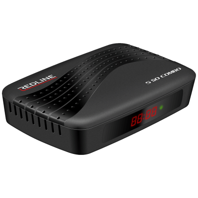 Redline S50 kombinovani priјemnik DVB-S2/T2/C Full HD HDMI USB, Crni