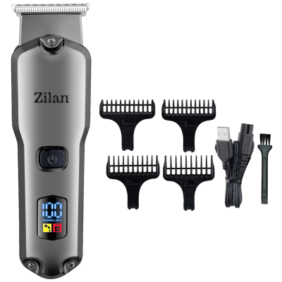 Zilan ZLN8634 Aparat za šišanje Poseidon IPX7 5u1, Sivi