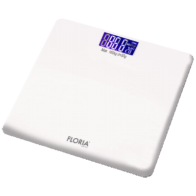 Floria ZLN7683 Vaga za telo do 180 kg, Bela