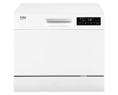 Beko DTC36610W countertop dishwasher, 6 programmes, 6 place settings, white