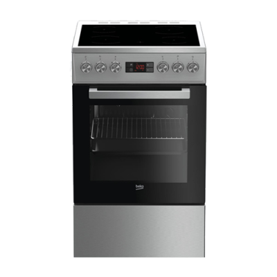 Beko FSM57300GX Električni šporet Multifunkcionalna rerna 55 l Inox