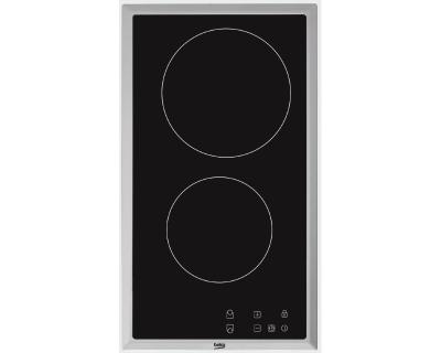 Встраиваемая плита Beko HDMC 32400TX ширина 30см/цифровое управление/керамическая плита