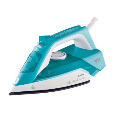 Beko SIM3122T Pegla 2200 W Drip stop Auto Off Self Clean, Tirkizna