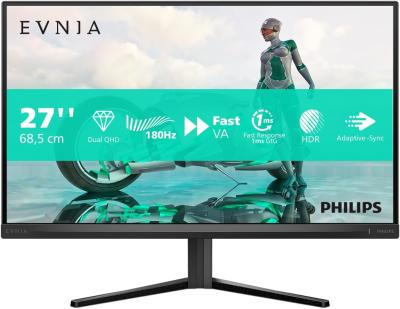 Philips Evnia 27M2N3500NL/00 игровой монитор, 27" VA, 2560x1440, 180Hz, тёмно-серый