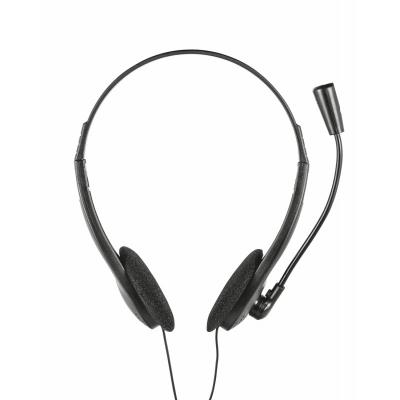Trust Primo ChatHeadset wired headphones 3.5mm+2x3.5mm, black
