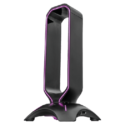 Trust GXT265 Cintar Stalak za slušalice RGB, Crni