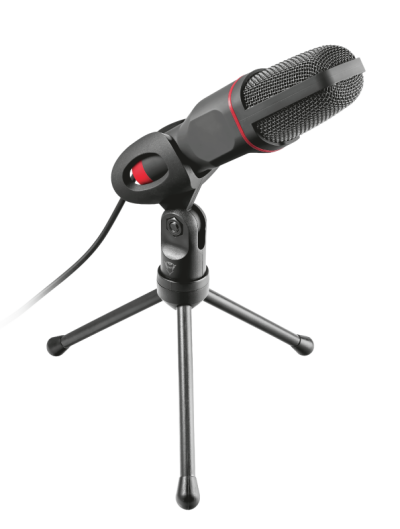 Trust GXT 212 MICO gaming microphone USB, black-red