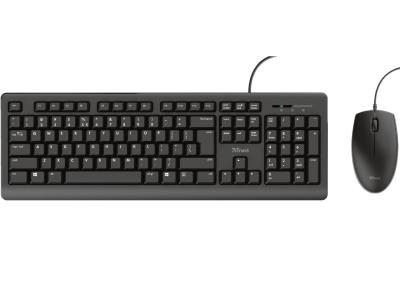 Trust Primo Set tastatura + miš SRB, Crni