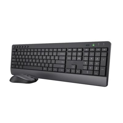 Trust Trezo Set tastatura i miš, Crni