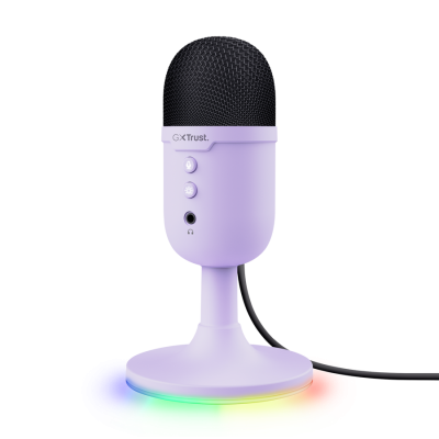 Trust GXT234P YUNIX USB microphone, purple