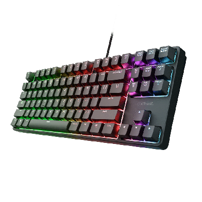 Trust GXT 864 TKL Gaming tastatura, Crna
