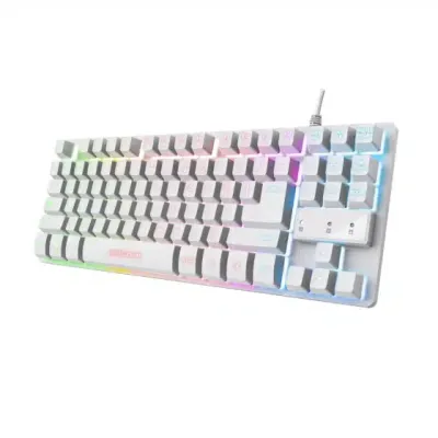 Trust GXT833 THADO geјmerska tastatura žičana TKL, Bela