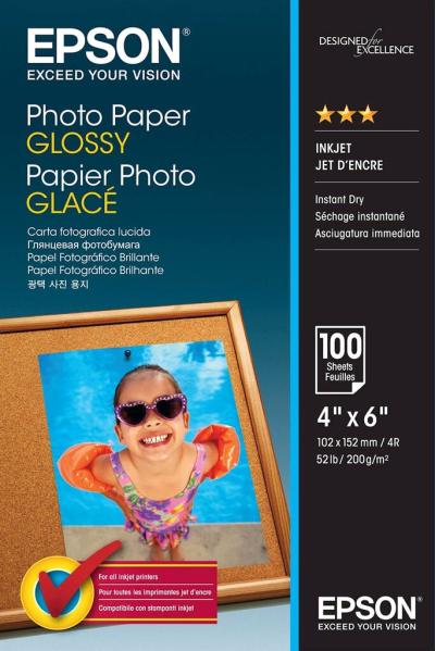Epson papir sјaјni 10x15 100l 200g/m²