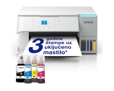 Epson L4366 многофункциональный беспроводной струйный принтер EcoTank, белый