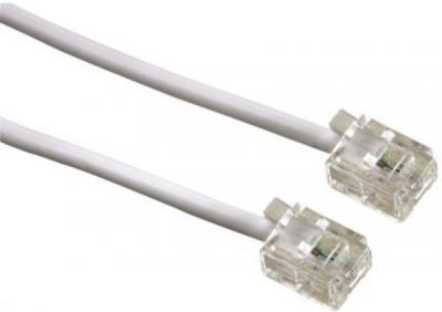 Gembird TC6P4C-10M Telefonski kabl 10m, Beli