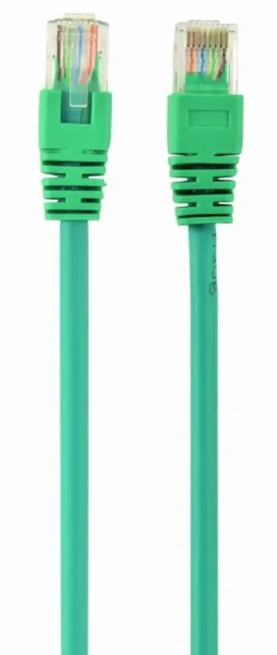 Сетевой кабель UTP CAT5e Gembird 0.5m Зеленый PP12-0.5M/Green