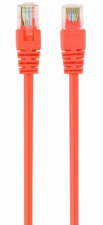 Gembird PP12-1M/O Mrežni kabl UTP CAT5e 1m, Narandžasti