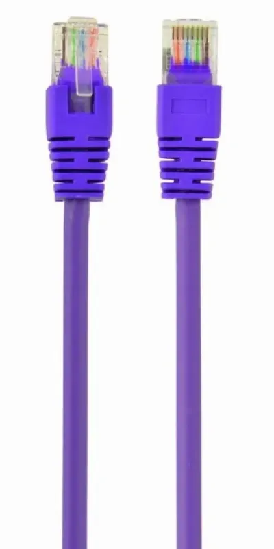 Gembird PP12-2M/V Mrežni kabl CAT5e 2m, Ljubičasti