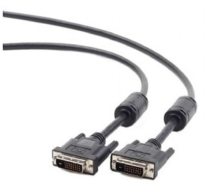 Gembird DVI кабель 1,8 m DVI-D, чёрный