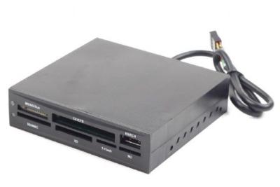 Gembird USB 2.0 interni čitac kartica sa SATA portom