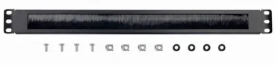 Gembird 19A-BRUSH-02 Četka za ulaz za kablove 19" 1U