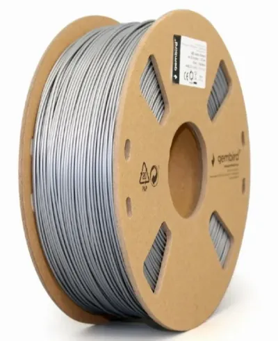 Gembird 3DP-ABS1.75-01-S Filament za 3D štampač ABS 1.75mm 1 kg, Srebrni