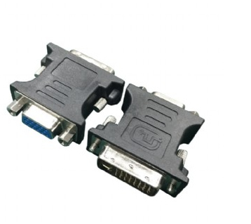 Gembird menjač pola kabla DVI-A VGA 15-pin Metalni, Crno