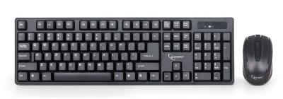 Gembird tastatura Bežična RF QWERTY Engleski, Crno