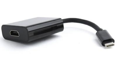 Gembird A-CM-HDMIF-01 Adapter USB-C to HDMI crni, Crni