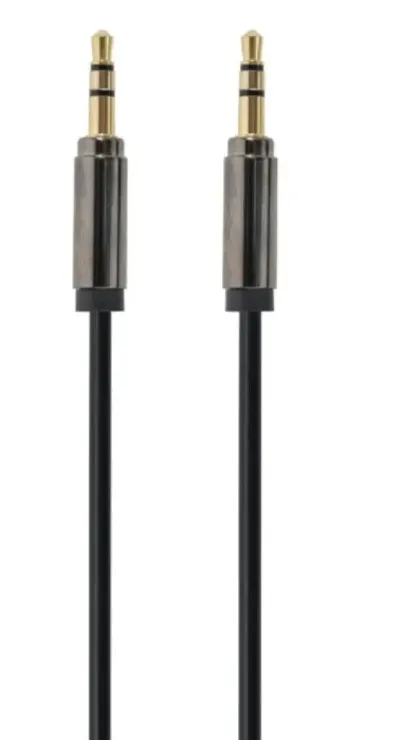 Gembird CCAP-444-1M Kabl konektor 3.5mm Stereo plug to 3.5mm Stereo plug audio 1 m, Pozlaćeni