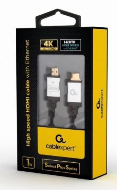 Gembird HDMI Kabl High speed ethernet support 3D/4K TV "Select Plus Series" blister