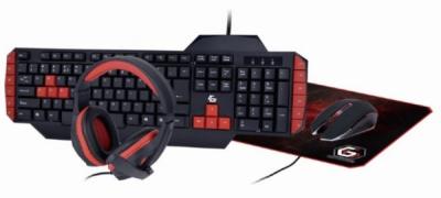 Gembird GGS-UMG4-02 Gejmerski set tastatura, miš, slušalice i podloga 4in1