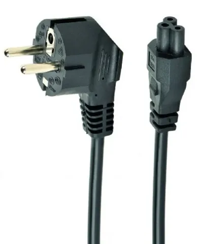 Gembird PC-186-ML12-1M Detelina napojni kabl za notebook 1m, Crni