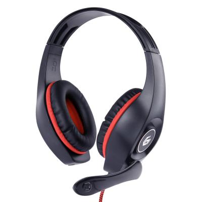 Gembird GHS-05-R Stereo gejmerske slušalice sa mikrofonom Volume control 3.5mm, Red