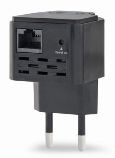 Gembird WNP-RP300-03-BK WiFi ripiter/ruter 300Mbps 2x3dBi RF pwr <20dBm 1x LAN, Crni