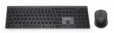 Gembird Set bežična tastatura i bežični miš, Crni